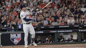 ▲布瑞格曼（Alex Bregman）1局下炸裂陽春砲。（圖／美聯社／達志影像）
