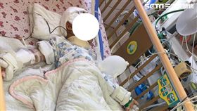 醫院,台南,左腳,粉碎性骨折,加護病房,生活照