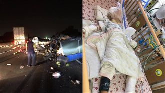 7歲孫腿碎了！嬤哭：她血流滿我全身