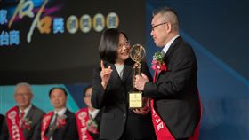 蔡英文參加磐石獎頒獎典禮活動（圖／總統府提供）