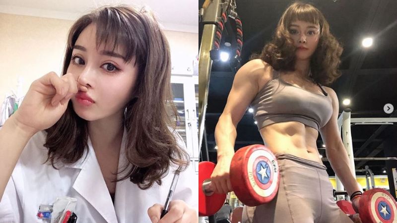 甜美醫脫白袍…肌肉炸出！奧客秒閉嘴