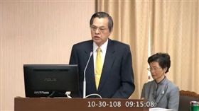 陸委會主委陳明通。（圖／翻攝立法院直播）