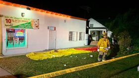 美國,長灘,槍擊案,死亡(翻攝自推特「Long Beach Fire （CA）)