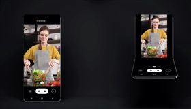 圖／翻攝自三星官方影片,摺疊手機