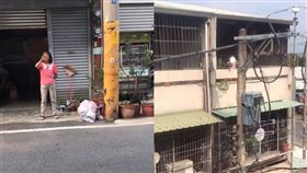 誇張！她曬衣鄰居大嬸拿鏡子狂照、潑熱水　怪異行徑網嚇壞（圖／翻攝自爆廢公社）