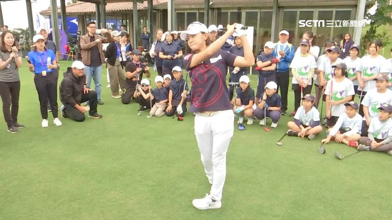 菁英從小培養！LPGA賽前辦訓練營