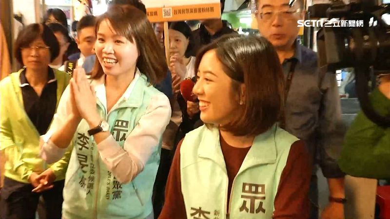 學姐助選首站衝三重！李旻蔚揪逛夜市