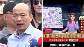 張雅琴再罵韓國瑜（合成圖／資料照、打馬悍將粉絲團臉書）