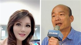 不畏韓粉！張雅琴細數韓國瑜「嫖妓說們」狠打臉（合成圖／翻攝自張雅琴主播、韓國瑜臉書）