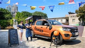 ▲Ford Ranger 美式行動Bar快閃現蹤華山（圖／Ford提供）