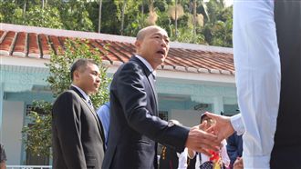 朱立倫爆接競總主委！韓國瑜回應了