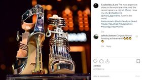 世界最貴高跟鞋（圖／翻攝自il_calzolaio_d_oro IG）