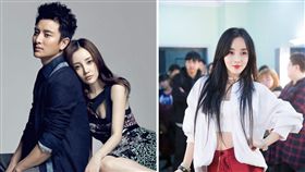 李小璐與老公賈乃亮。（翻攝微博）