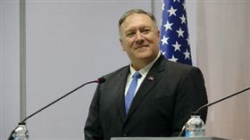  美國,蓬佩奧,稱中國,懷有敵意,正視挑戰(圖/中央社)