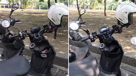 女牽車驚見「孕婦貼紙」…轉頭秒糗翻！網笑瘋：大家來找碴（圖／翻攝自爆怨公社）