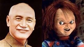 將中正、鬼娃恰吉（組合圖／資料照）