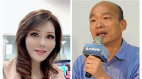 不畏韓粉！張雅琴細數韓國瑜「嫖妓說們」狠打臉（合成圖／翻攝自張雅琴主播、韓國瑜臉書）