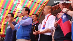 韓國瑜,桃園,陳學聖,眷村 記者李依璇攝影