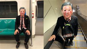 慶萬聖節扮習近平「染血撐香港」　網驚：國定殺戮日的fu
圖／翻攝自「爆廢公社」臉書