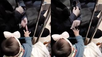 她帶10月娃搭捷運！路人這舉動暖翻