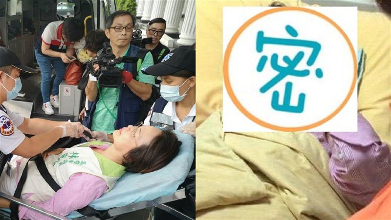 議場暴力腦震盪！綠議員病榻慘況曝光