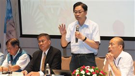 韓國瑜、張善政、吳敦義　韓辦提供　