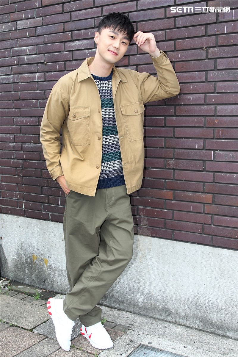 施柏宇三立新聞網專訪。（記者邱榮吉/攝影）