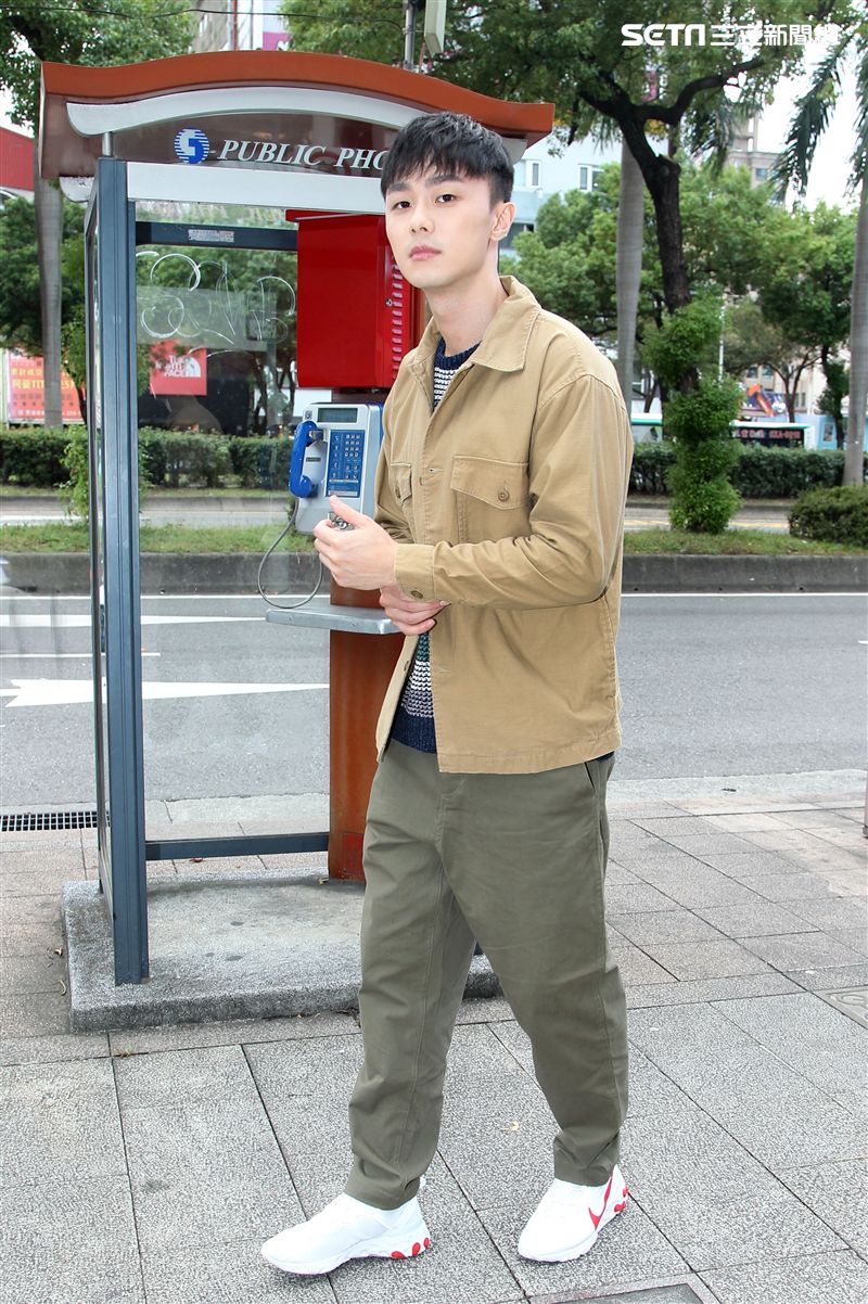 施柏宇三立新聞網專訪。（記者邱榮吉/攝影）