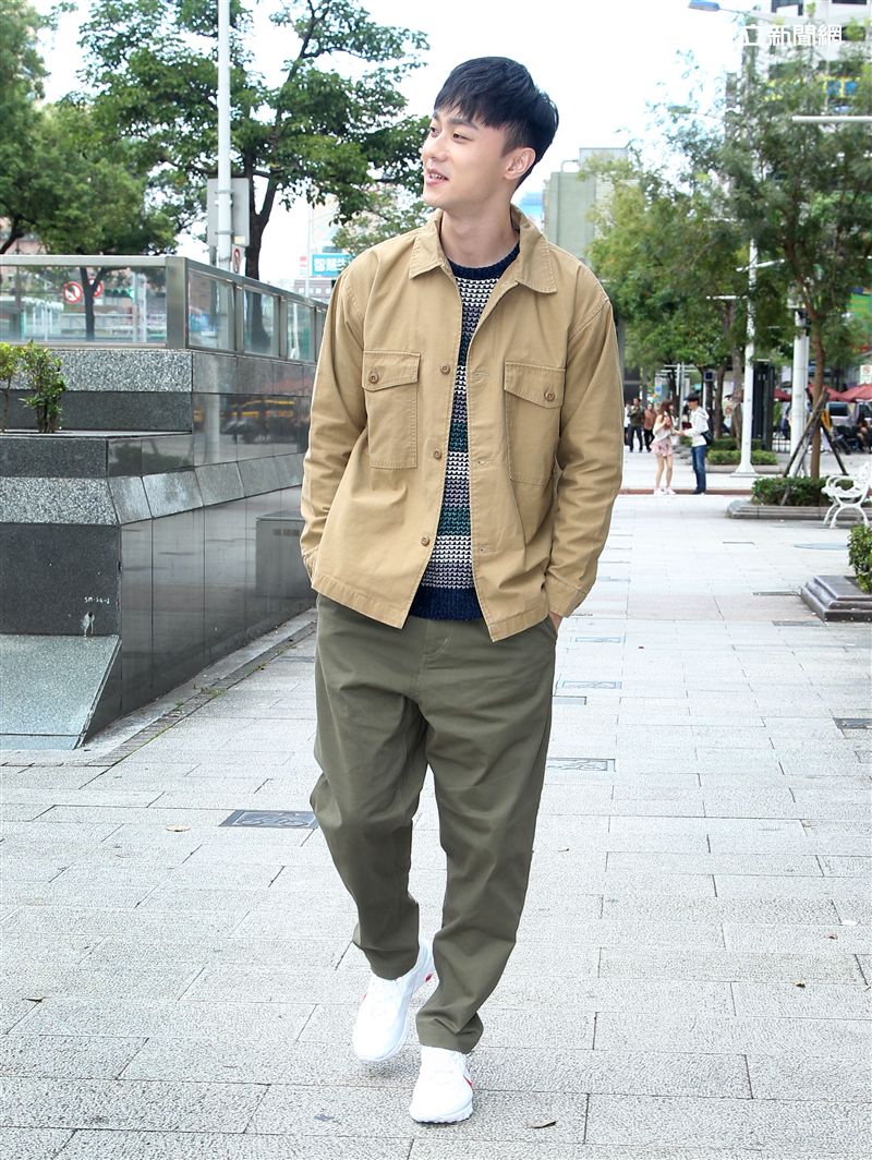 施柏宇三立新聞網專訪。（記者邱榮吉/攝影）