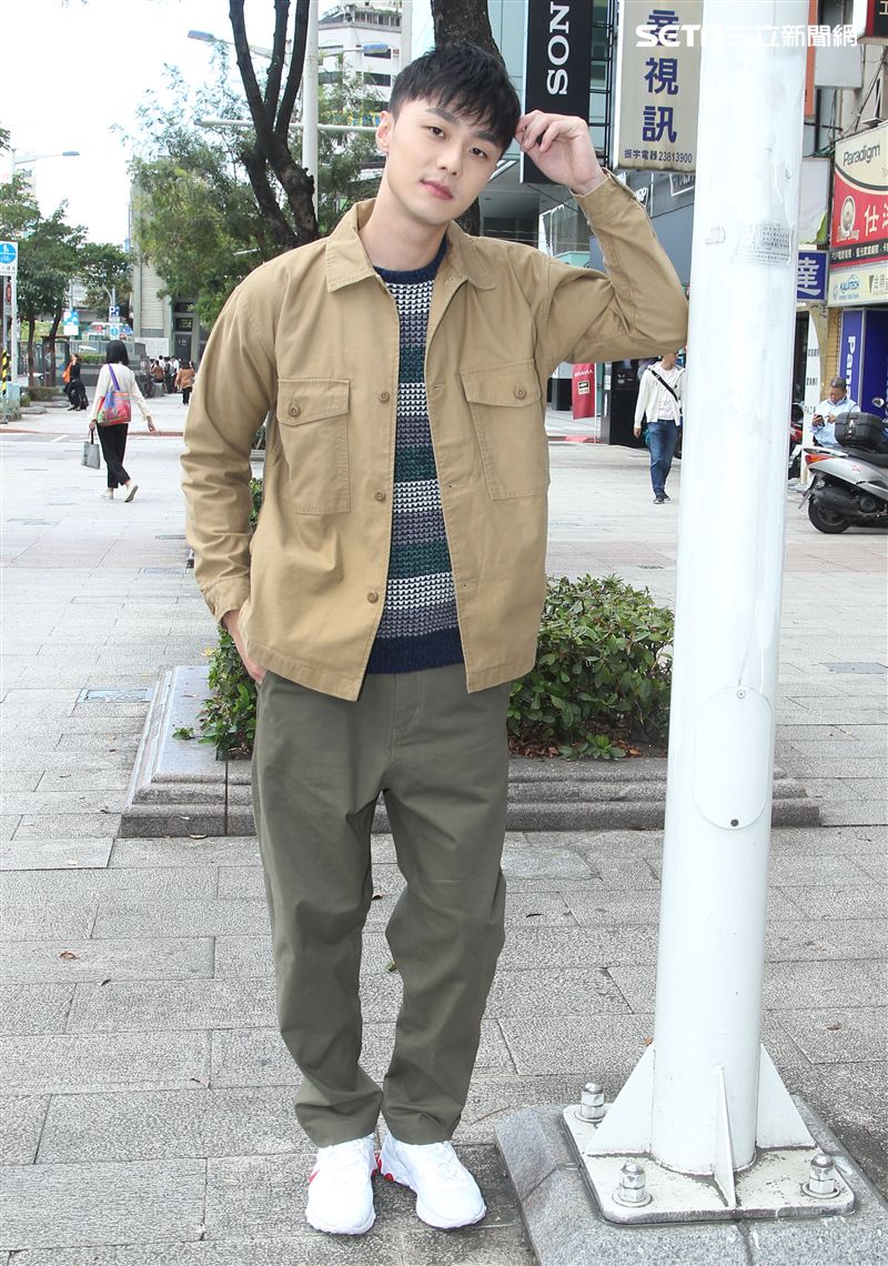 施柏宇三立新聞網專訪。（記者邱榮吉/攝影）