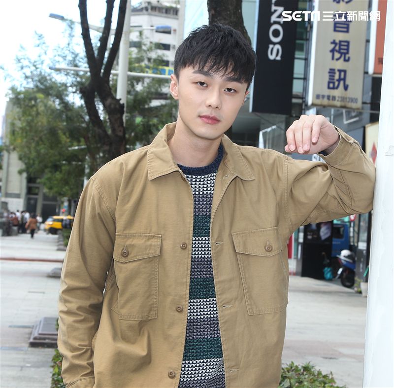 施柏宇三立新聞網專訪。（記者邱榮吉/攝影）