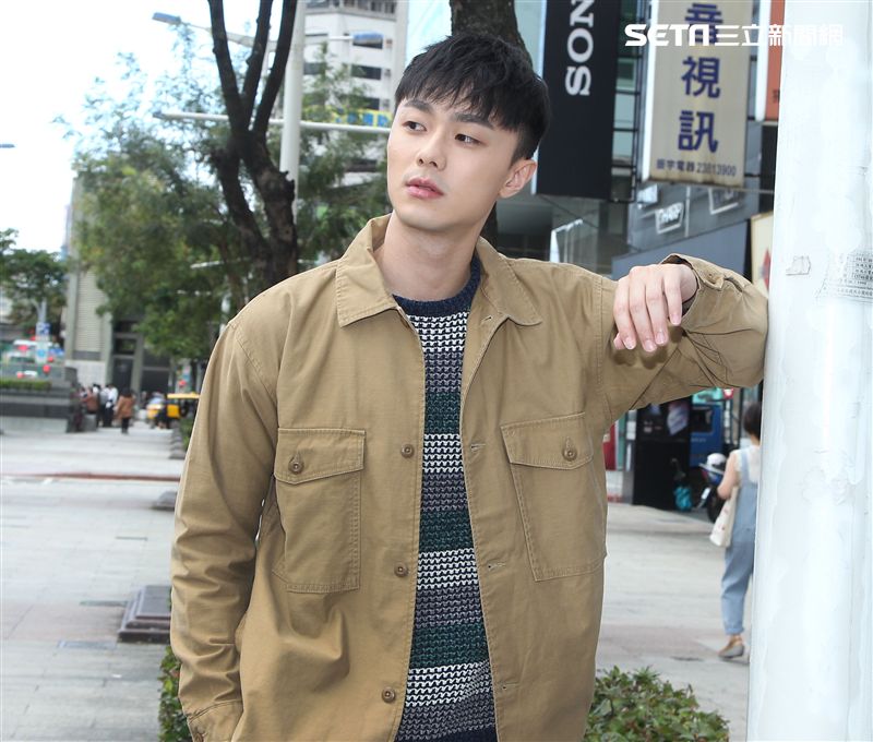 施柏宇三立新聞網專訪。（記者邱榮吉/攝影）