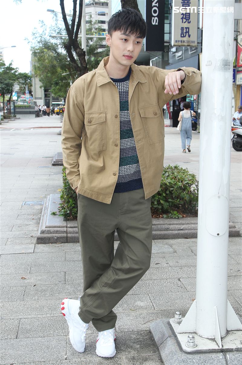 施柏宇三立新聞網專訪。（記者邱榮吉/攝影）