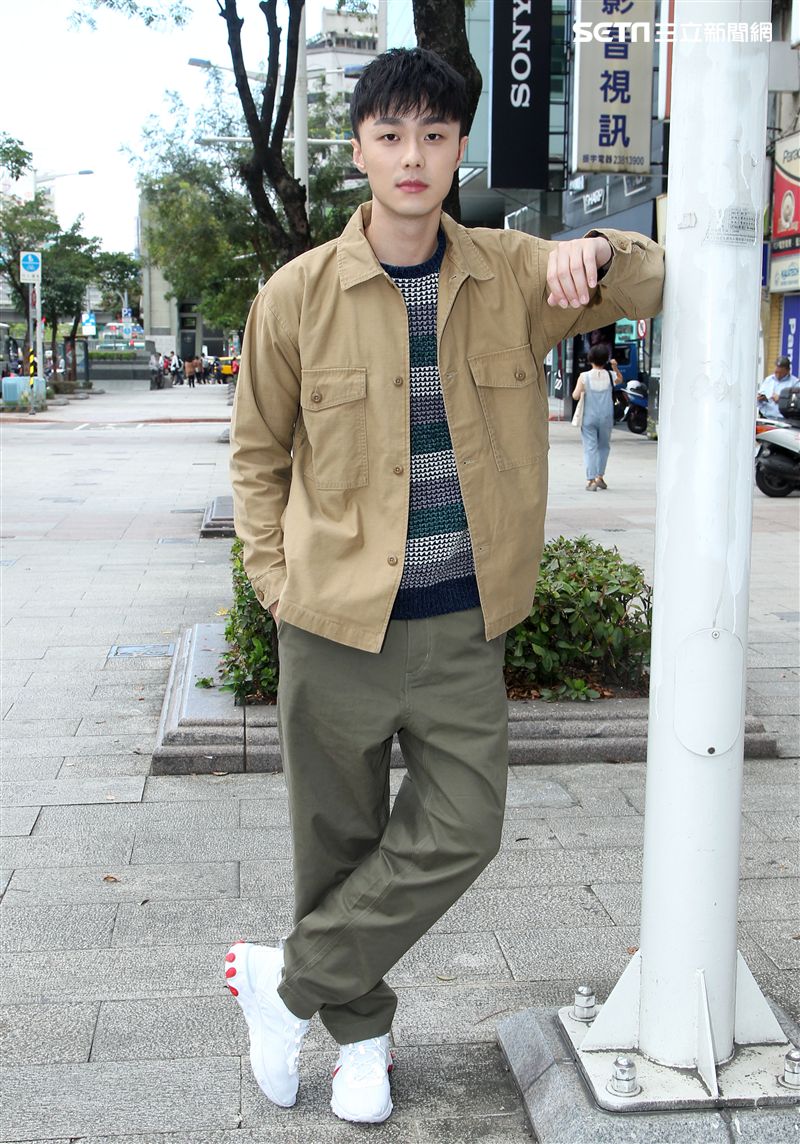 施柏宇三立新聞網專訪。（記者邱榮吉/攝影）