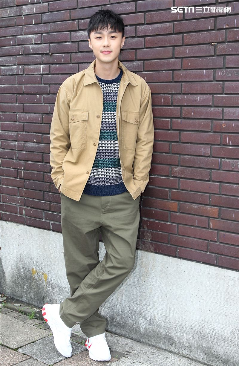 施柏宇三立新聞網專訪。（記者邱榮吉/攝影）