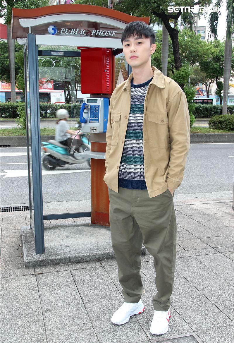 施柏宇三立新聞網專訪。（記者邱榮吉/攝影）