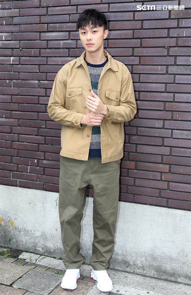 施柏宇三立新聞網專訪。（記者邱榮吉/攝影）