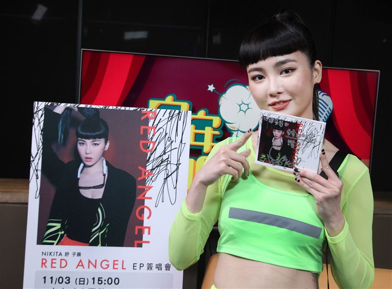 舒子晨安安大明星。（記者邱榮吉/攝影）