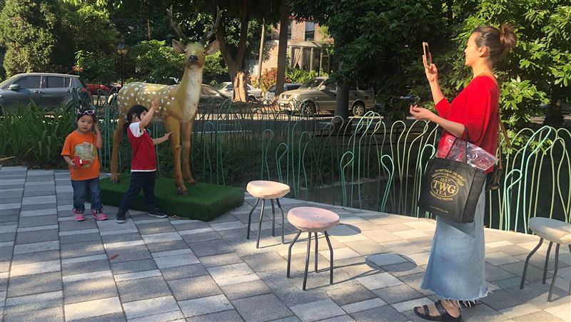 竹市動物園城市策展開鑼　雕塑舊城區