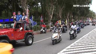 韓粉出征搶道超危險！出動十分局警力