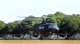 UH-60M黑鷹直升機正式加入國軍戰鬥序列，共同肩負起保家衛國的光榮使命。。（記者邱榮吉/台中拍攝）