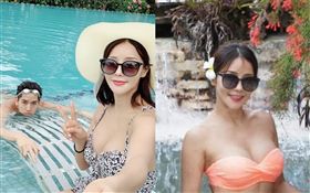  46歲南韓美魔女Mina（沈敏雅）跟小17歲老公「SoReal」成員柳弼立（Phillip）。IG