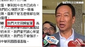 「郭台銘南方逗陣」轉投籃,郭台銘,組合圖