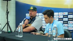 ▲世界棒球12強賽澳洲隊總教練Dave Nilsson。（圖／記者蕭保祥攝影）