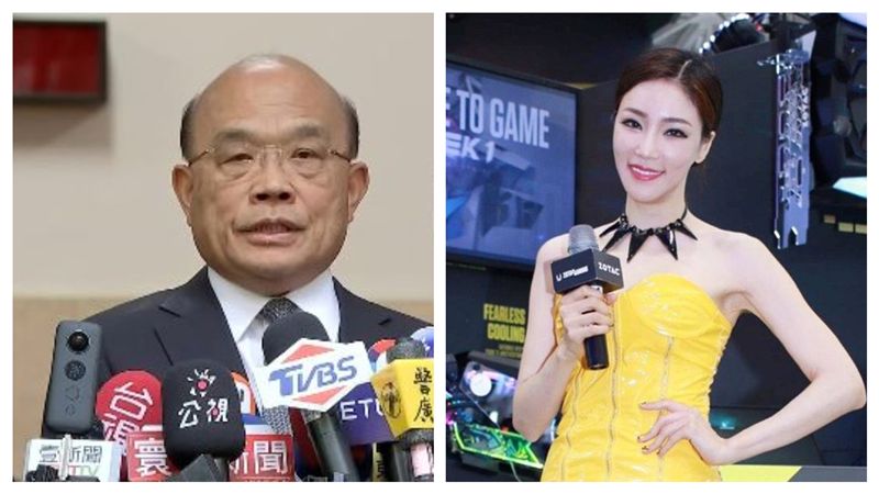 女韓粉直播記者扯網軍　蘇揆打臉