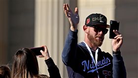 ▲史特拉斯堡（Stephen Strasburg）奪世界大賽MVP。（圖／路透社／達致影像）