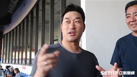 韓國隊情蒐人員奉重根。（圖／記者王怡翔攝影）