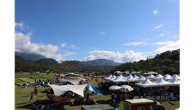 「穀稻秋聲－2019富里山谷草地音樂節」今年邁入第5年，音樂節發起人之一鍾雨恩說，藉由地方性音樂節的促成，創造外地人認識花蓮富里的契機，進而帶動農村的文化觀光。中央社記者李先鳳攝　108年11月3日