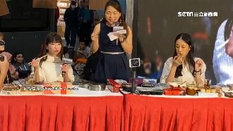 鐵路便當戰！美女大胃王千千PK萌梓