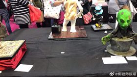 「反送中」作品遭陸翻糖師舉報（圖／翻攝自翻糖師陳瑤微博）